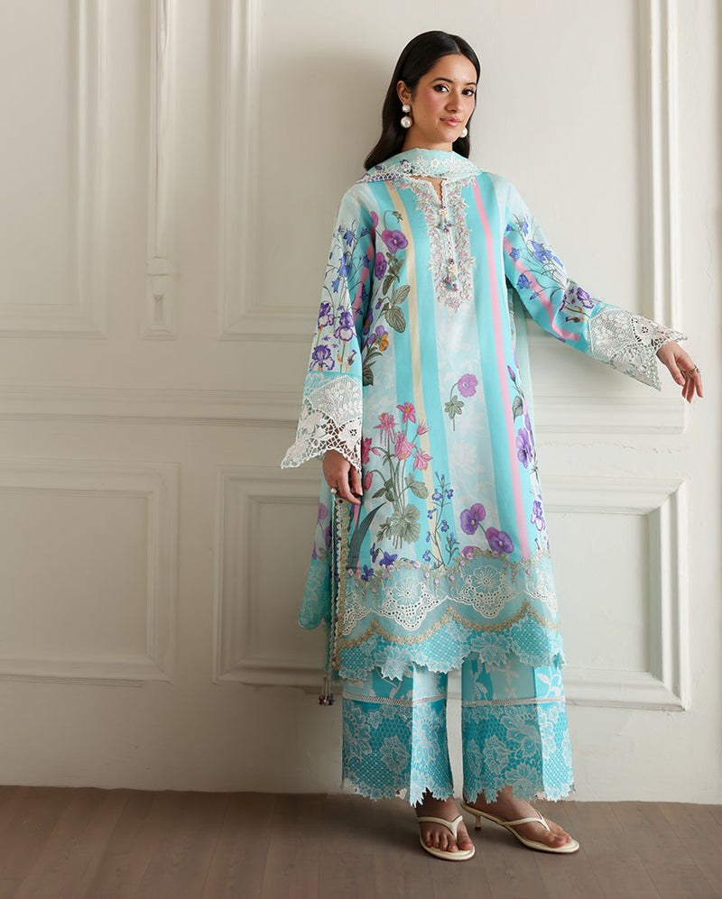 Roheenaz | Sunlit Tales Printed Embroidered Edit | Sunbeam story - by Libayah - Registered Vendor of : Roheenaz - 100% Original Designer Dress