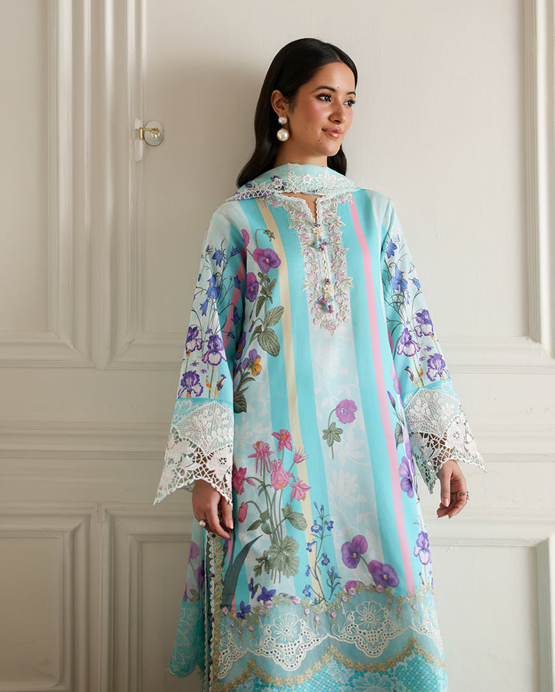 Roheenaz | Sunlit Tales Printed Embroidered Edit | Sunbeam story - by Libayah - Registered Vendor of : Roheenaz - 100% Original Designer Dress