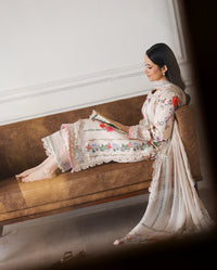 Roheenaz | Sunlit Tales Printed Embroidered Edit | Sunflare Petal - by Libayah - Registered Vendor of : Roheenaz - 100% Original Designer Dress