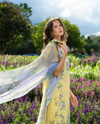 Mushq | The Secret Garden Lawn | Sunlit Meadow by Mushq - Designer Dress  - Type : Ladies Clothes - Available at Libayah - 100% Original 