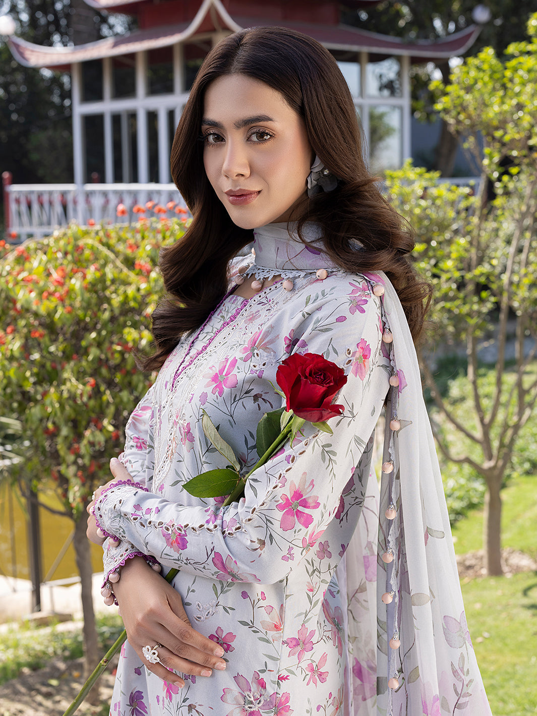 Izel | Oh Spring Lawn 25 | SUNLIT by Izel - Designer Dress - Type: Ladies Clothes - Available at Libayah - 100% Original