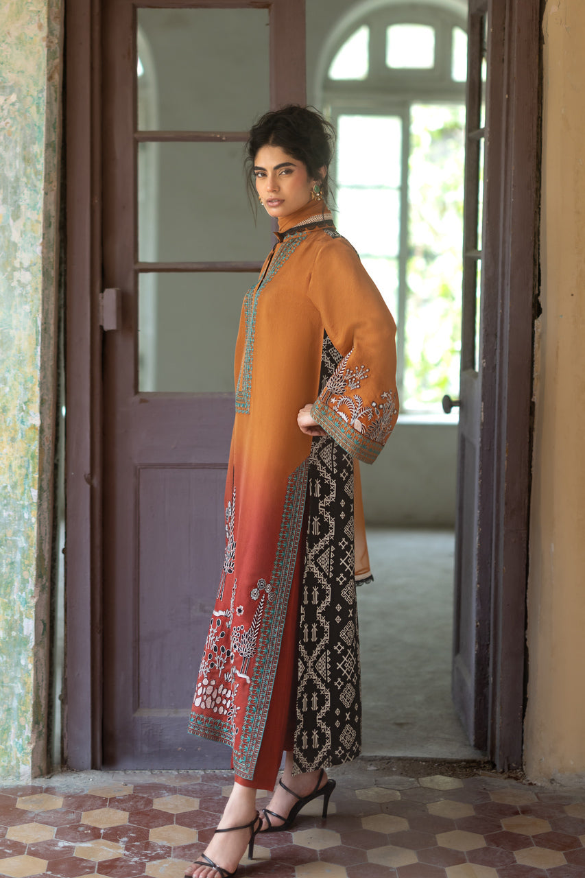 Zainab Chottani | Summer Edition 26 | Sunset Serenade by Zainab Chottani - Designer Dress  - Type : Ladies Clothes - Available at Libayah - 100% Original 