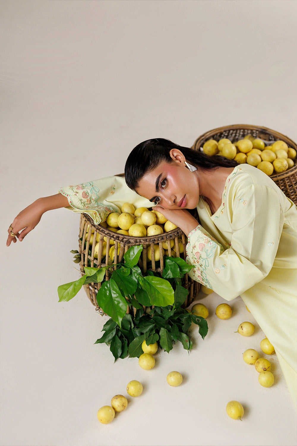 Azure | Chic Essentials | Sweet Citrus by Azure - Designer Dress  - Type : Ladies Clothes - Available at Libayah - 100% Original 