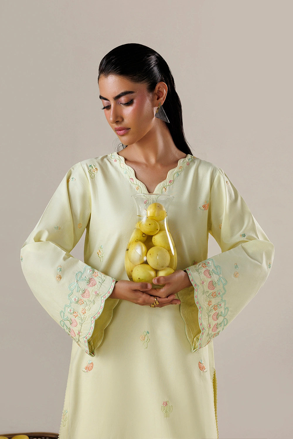 Azure | Chic Essentials | Sweet Citrus by Azure - Designer Dress  - Type : Ladies Clothes - Available at Libayah - 100% Original 