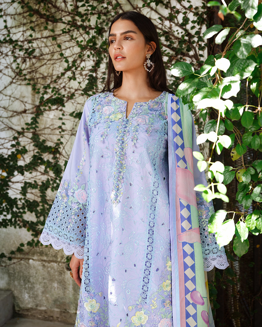 Mushq | Amoi Luxury Lawn | Sweet Confession - by Libayah - Registered Vendor of : Mushq - 100% Original Designer Dress