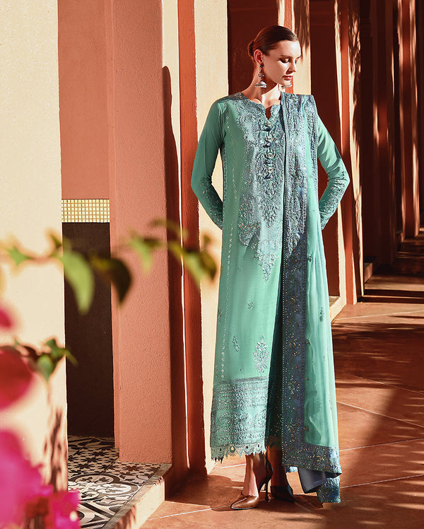 Mushq | Nuvera Raw Silk 26 | Sybil by Mushq - Designer Dress  - Type : Ladies Clothes - Available at Libayah - 100% Original 