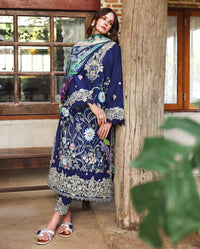 Mushq | The Secret Garden Lawn | Sylphae by Mushq - Designer Dress  - Type : Ladies Clothes - Available at Libayah - 100% Original 