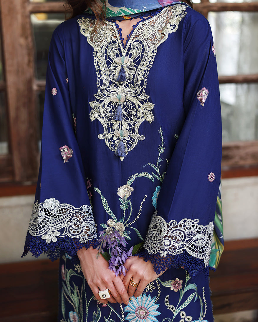 Mushq | The Secret Garden Lawn | Sylphae by Mushq - Designer Dress  - Type : Ladies Clothes - Available at Libayah - 100% Original 