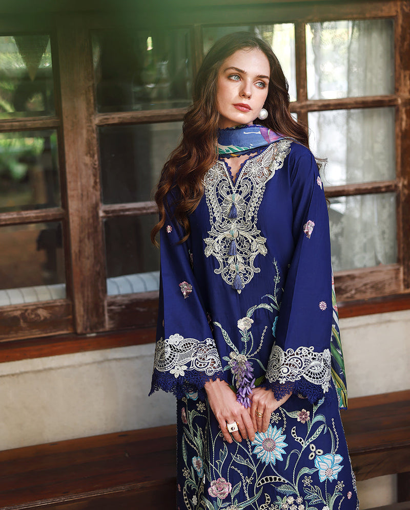 Mushq | The Secret Garden Lawn | Sylphae by Mushq - Designer Dress  - Type : Ladies Clothes - Available at Libayah - 100% Original 