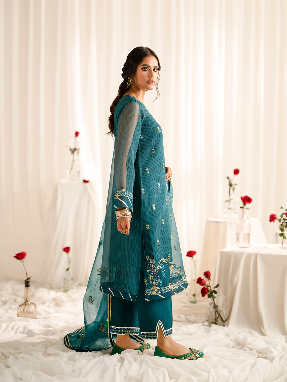 Fozia Khalid | Eid Edit 24 | Ayla by Fozia Khalid - Designer Dress - Type: Ladies Clothes - Available at Libayah - 100% Original