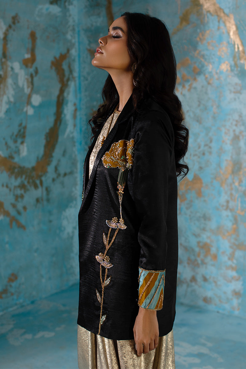 Wardha Saleem | Luxury Pret Fusion Wear | NOVA LUX - JACKET by Wardha Saleem - Designer Dress - Type: Ladies Clothes - Available at Libayah - 100% Original