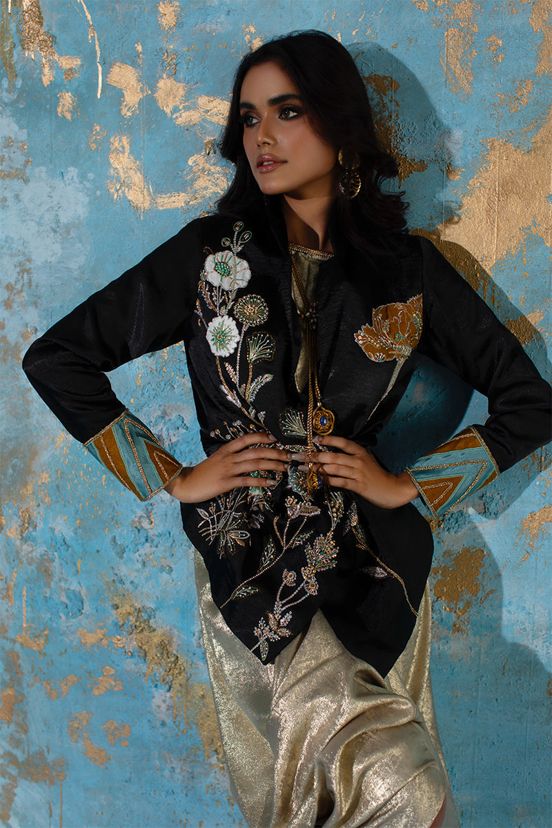 Wardha Saleem | Luxury Pret Fusion Wear | NOVA LUX - JACKET by Wardha Saleem - Designer Dress - Type: Ladies Clothes - Available at Libayah - 100% Original