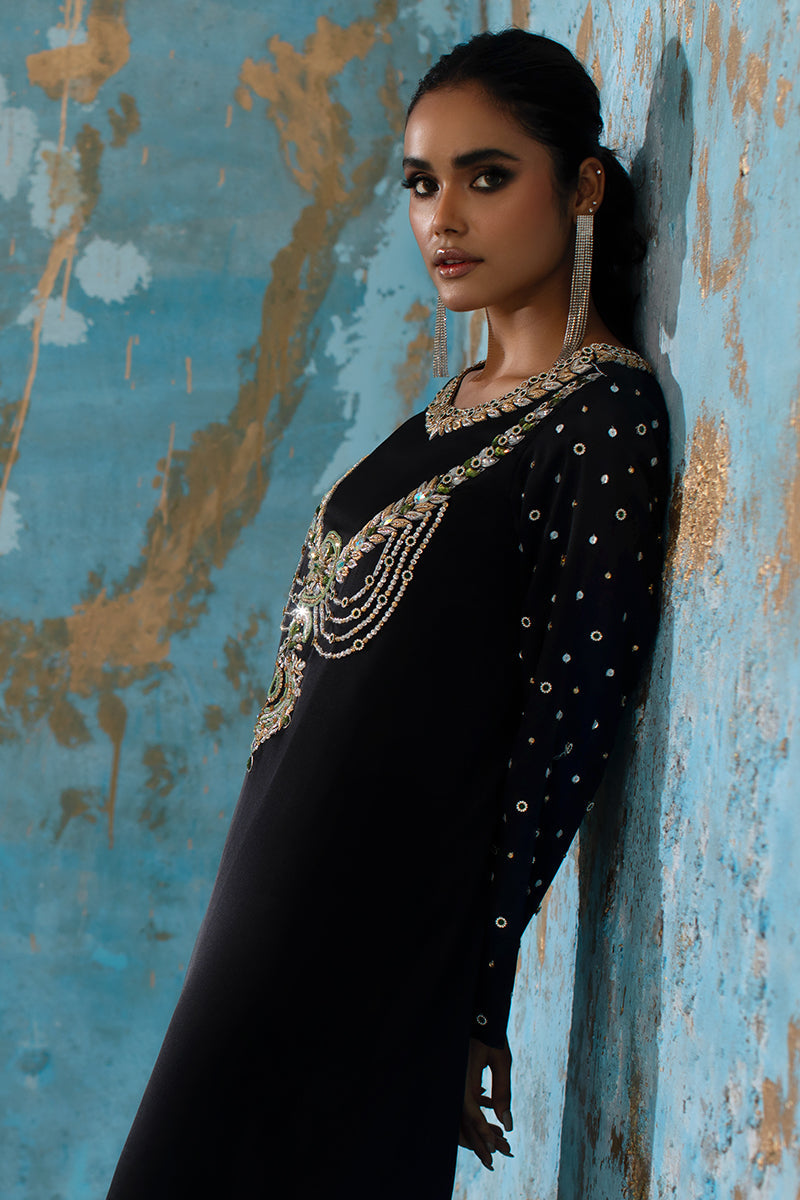 Wardha Saleem | Luxury Pret Fusion Wear | BELLE - KAFTAN by Wardha Saleem - Designer Dress - Type: Ladies Clothes - Available at Libayah - 100% Original