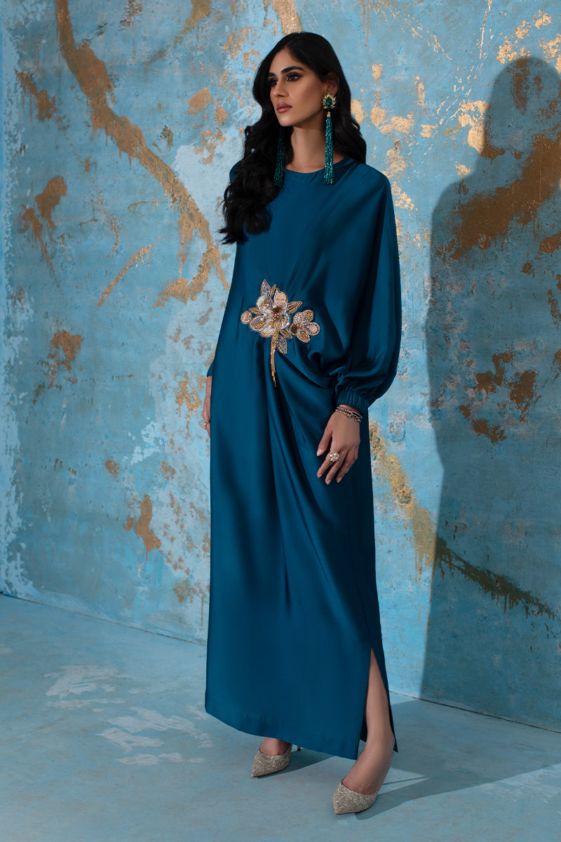 Wardha Saleem | Luxury Pret Fusion Wear | AVA - KAFTAN by Wardha Saleem - Designer Dress - Type: Ladies Clothes - Available at Libayah - 100% Original