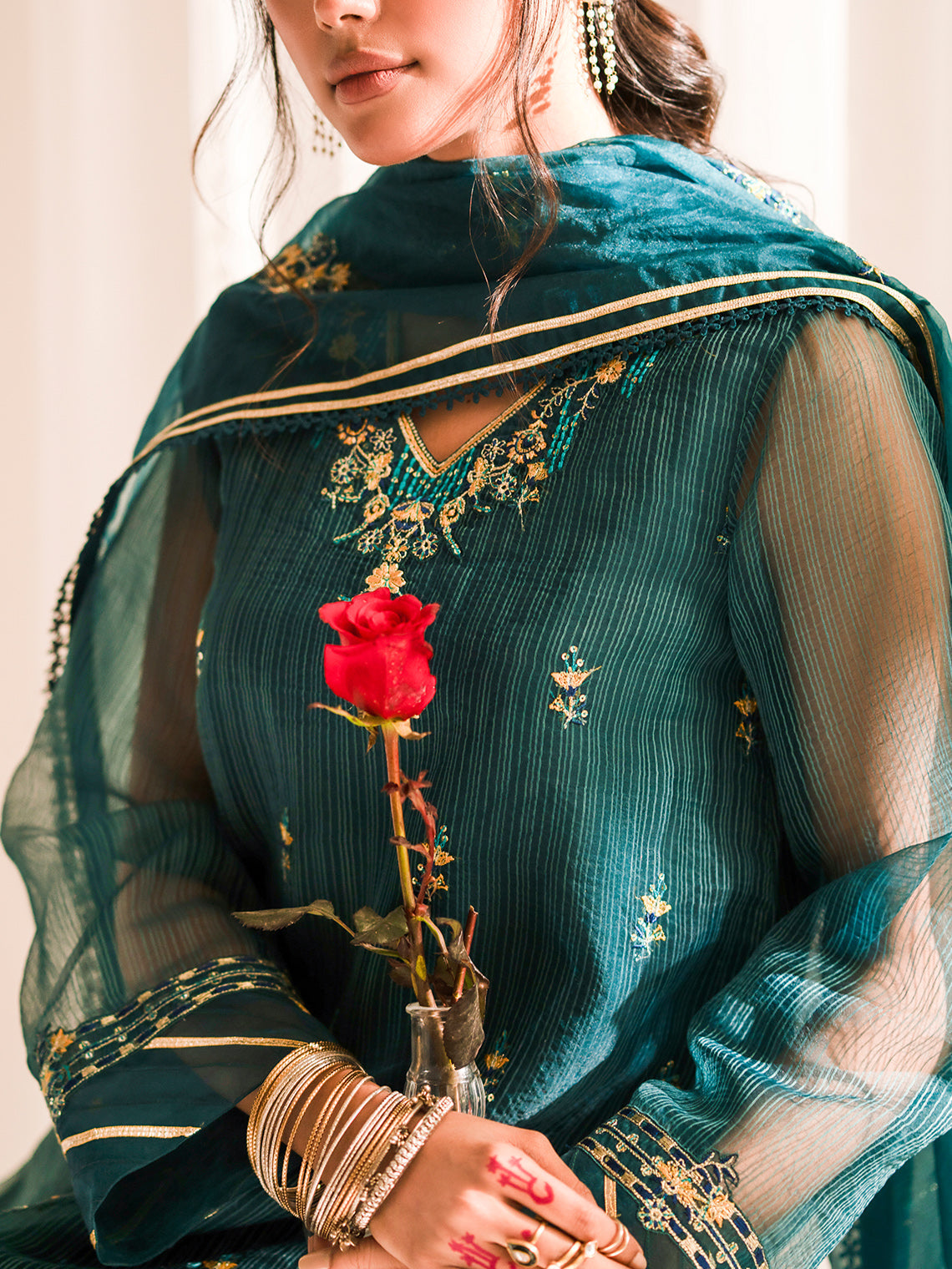 Fozia Khalid | Eid Edit 24 | Ayla by Fozia Khalid - Designer Dress - Type: Ladies Clothes - Available at Libayah - 100% Original