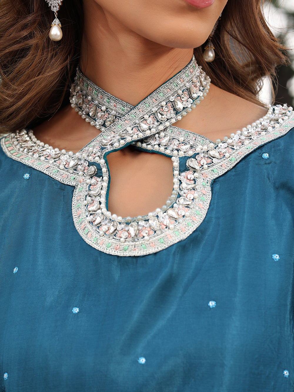 Ain | Raya Luxury Formals | AN-109 TOPAZ by Ain - Designer Dress  - Type : Ladies Clothes - Available at Libayah - 100% Original 