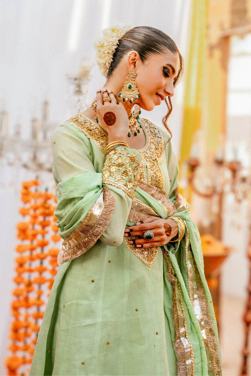 The Pink Tree Company | Gota Tikli | AARSI by The Pink Tree Company - Designer Dress - Type: Ladies Clothes - Available at Libayah - 100% Original