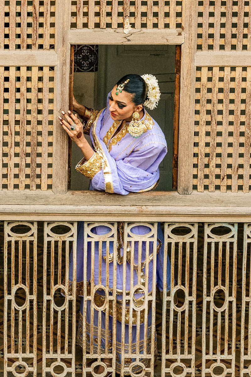 The Pink Tree Company | Gota Tikli | PAYAL by The Pink Tree Company - Designer Dress - Type: Ladies Clothes - Available at Libayah - 100% Original