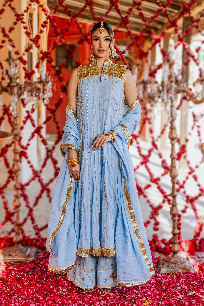 The Pink Tree Company | Gota Tikli | GULLU BAND by The Pink Tree Company - Designer Dress - Type: Ladies Clothes - Available at Libayah - 100% Original