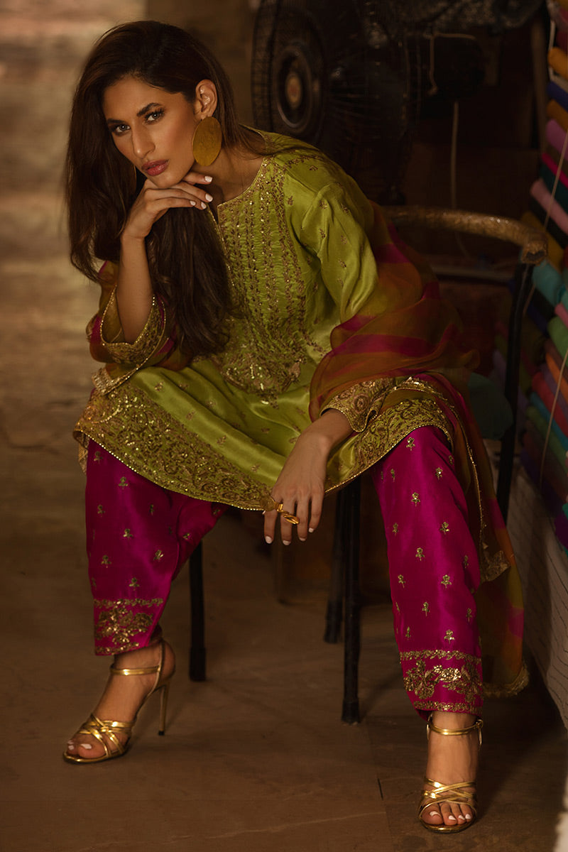 The Pink Tree Company | Wedding Wear | CITRUS PLEASURE by The Pink Tree Company - Designer Dress - Type: Ladies Clothes - Available at Libayah - 100% Original