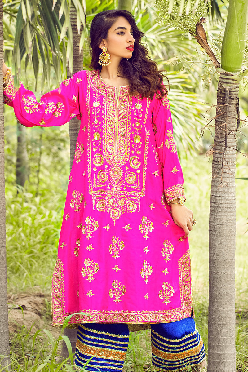 The Pink Tree Company | Wedding Wear | GUL E NILOFER by The Pink Tree Company - Designer Dress - Type: Ladies Clothes - Available at Libayah - 100% Original