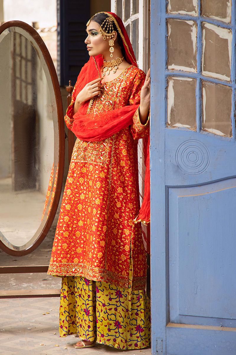 The Pink Tree Company | Wedding Wear | TANGERINE IN RED by The Pink Tree Company - Designer Dress - Type: Ladies Clothes - Available at Libayah - 100% Original