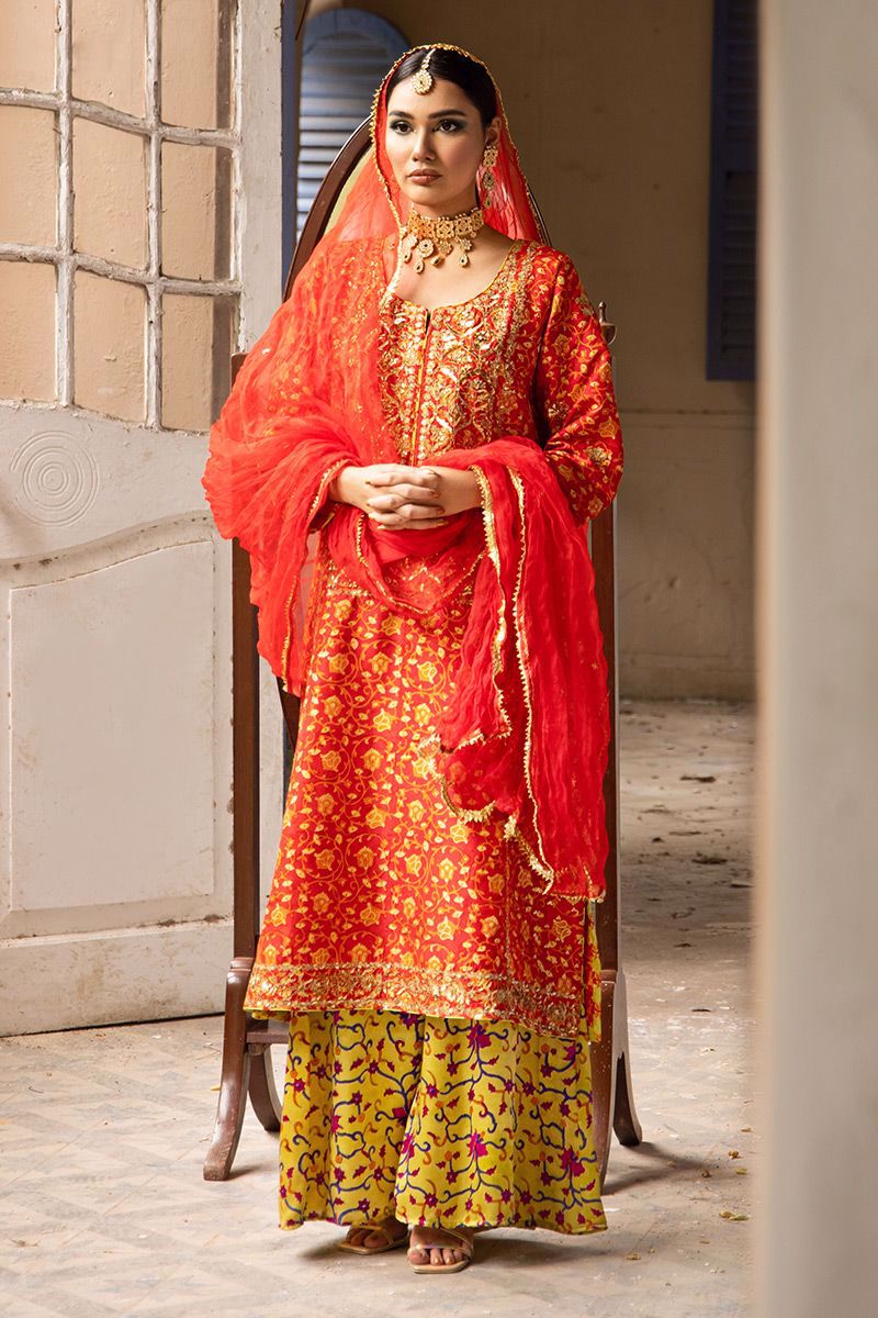 The Pink Tree Company | Wedding Wear | TANGERINE IN RED by The Pink Tree Company - Designer Dress - Type: Ladies Clothes - Available at Libayah - 100% Original