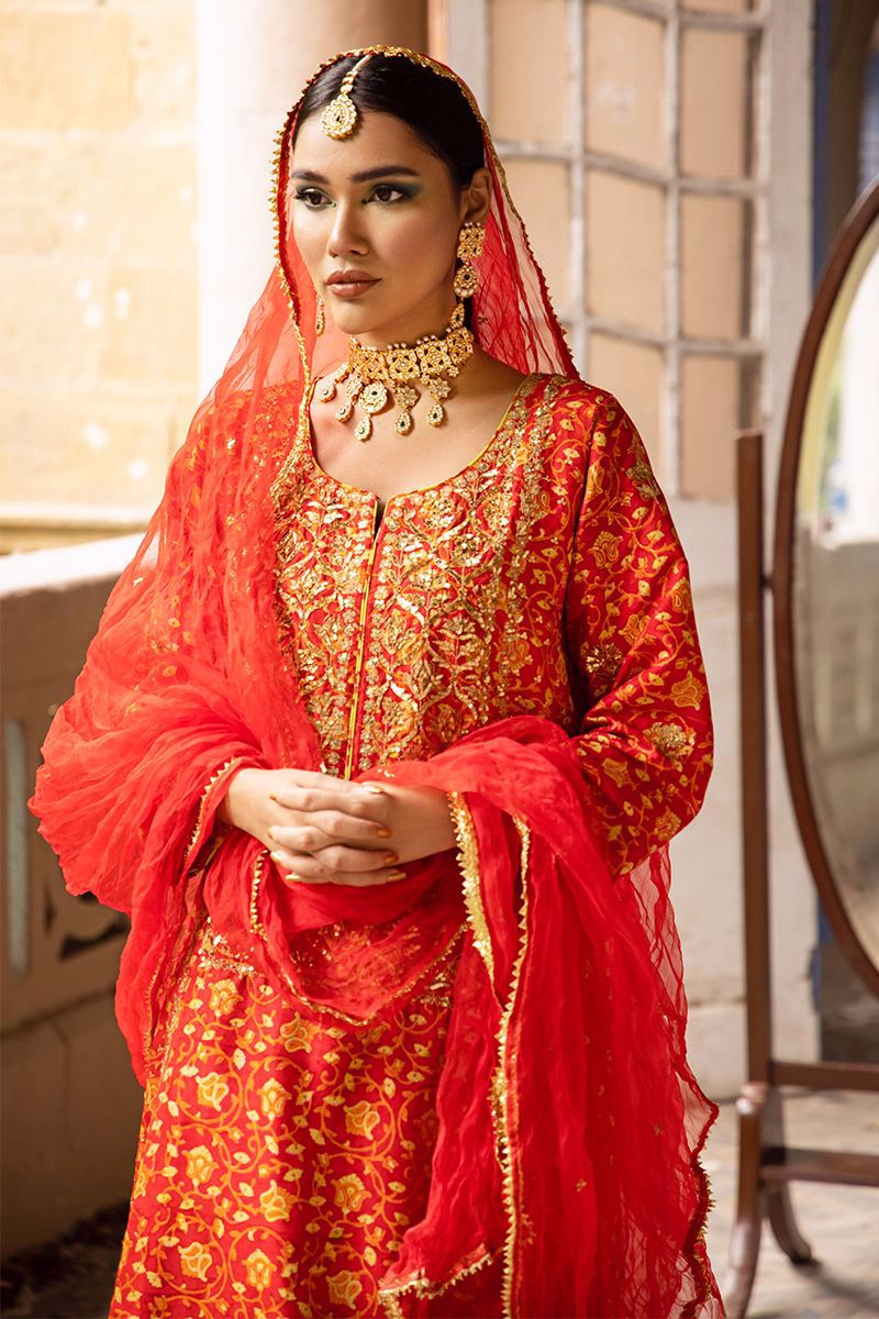 The Pink Tree Company | Wedding Wear | TANGERINE IN RED by The Pink Tree Company - Designer Dress - Type: Ladies Clothes - Available at Libayah - 100% Original