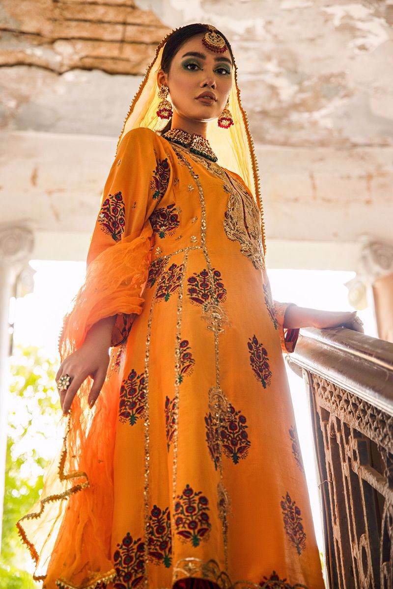 The Pink Tree Company | Wedding Wear | SAFFRON SYMPHONY by The Pink Tree Company - Designer Dress - Type: Ladies Clothes - Available at Libayah - 100% Original