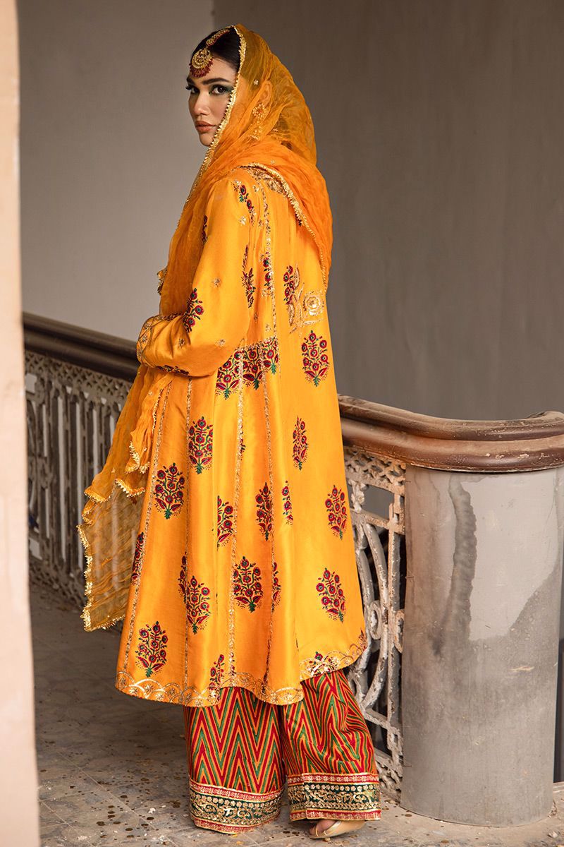 The Pink Tree Company | Wedding Wear | SAFFRON SYMPHONY by The Pink Tree Company - Designer Dress - Type: Ladies Clothes - Available at Libayah - 100% Original