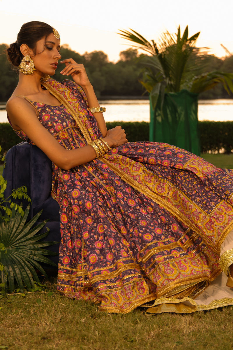 The Pink Tree Company | Wedding Wear | PLUM PASSION by The Pink Tree Company - Designer Dress - Type: Ladies Clothes - Available at Libayah - 100% Original