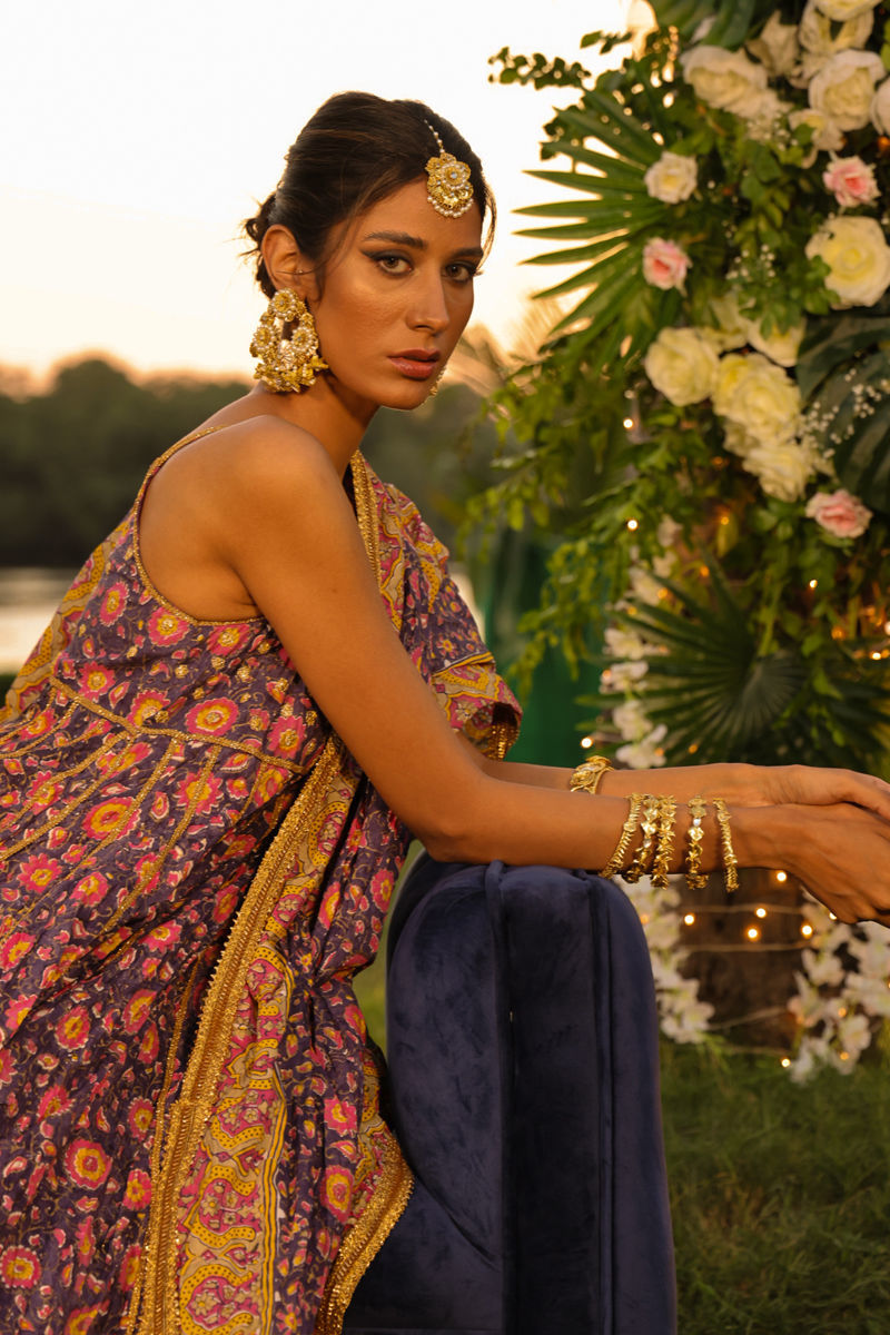 The Pink Tree Company | Wedding Wear | PLUM PASSION by The Pink Tree Company - Designer Dress - Type: Ladies Clothes - Available at Libayah - 100% Original