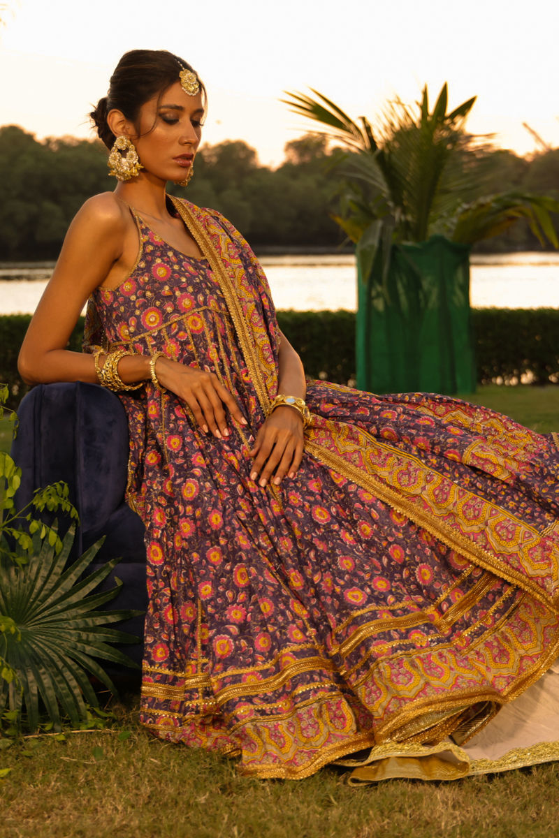 The Pink Tree Company | Wedding Wear | PLUM PASSION by The Pink Tree Company - Designer Dress - Type: Ladies Clothes - Available at Libayah - 100% Original