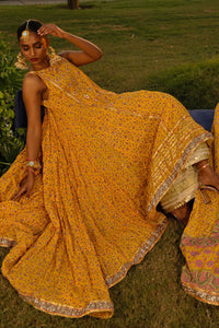 The Pink Tree Company | Wedding Wear | SAFFRON GARDEN by The Pink Tree Company - Designer Dress - Type: Ladies Clothes - Available at Libayah - 100% Original