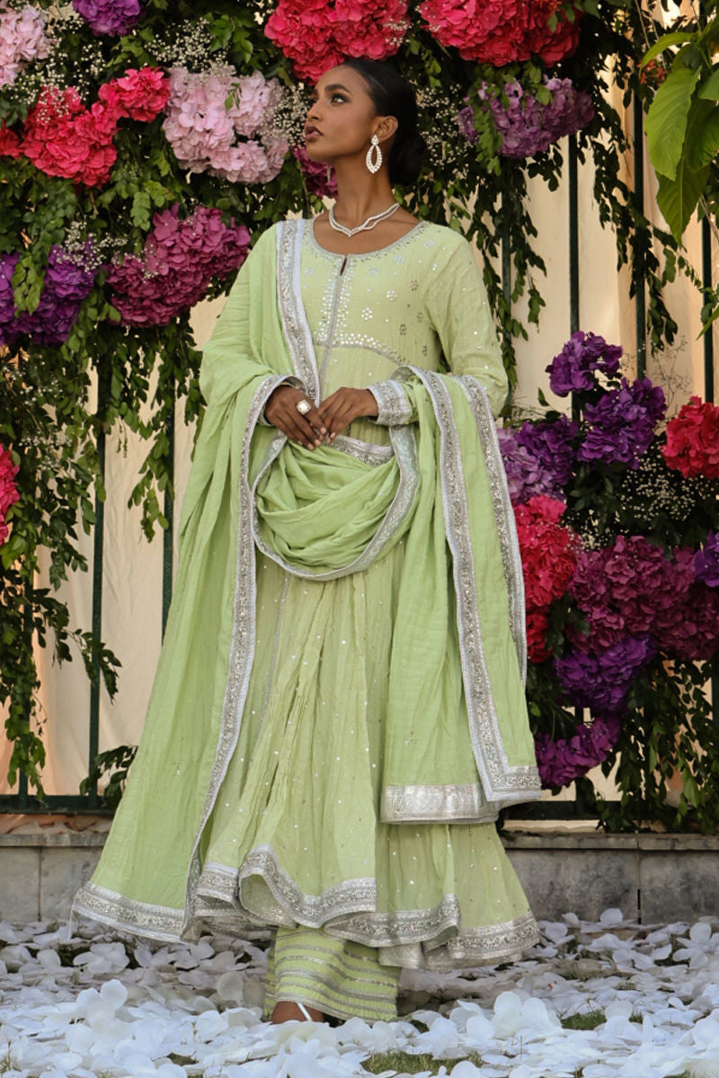 The Pink Tree Company | Wedding Wear | LEAFY BLUSH by The Pink Tree Company - Designer Dress - Type: Ladies Clothes - Available at Libayah - 100% Original