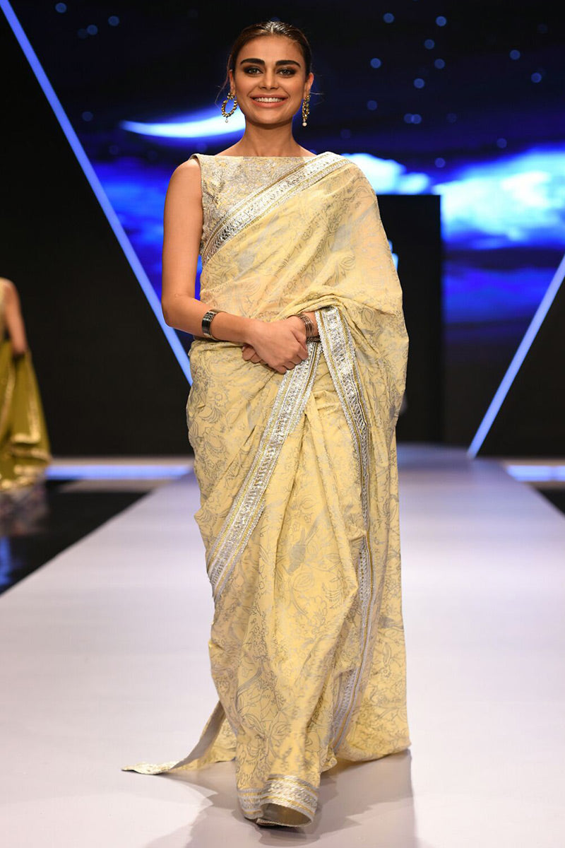 The Pink Tree Company | Wedding Wear | BORDER AND FALL by The Pink Tree Company - Designer Dress - Type: Ladies Clothes - Available at Libayah - 100% Original