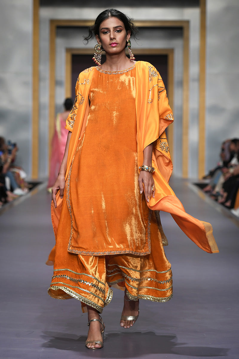 The Pink Tree Company | Wedding Wear | SAFFRON DELIGHT by The Pink Tree Company - Designer Dress - Type: Ladies Clothes - Available at Libayah - 100% Original