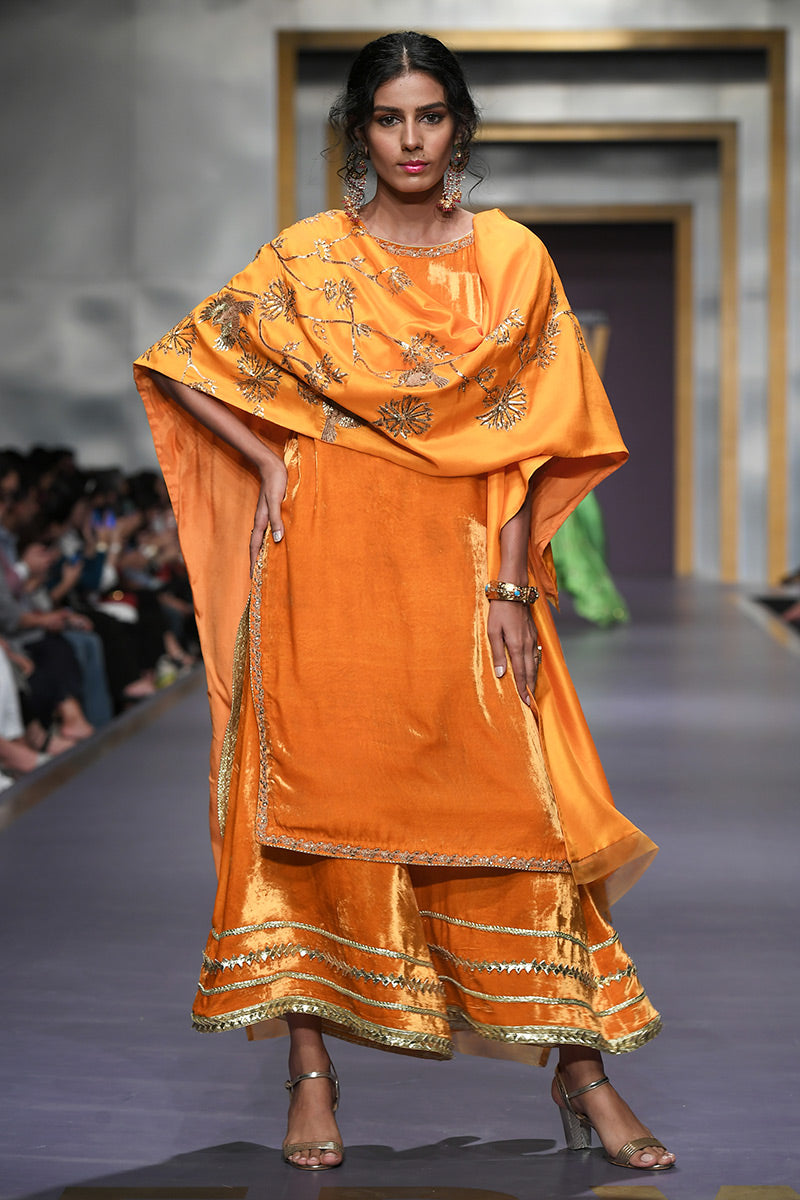 The Pink Tree Company | Wedding Wear | SAFFRON DELIGHT by The Pink Tree Company - Designer Dress - Type: Ladies Clothes - Available at Libayah - 100% Original