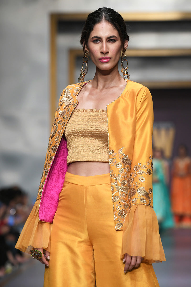 The Pink Tree Company | Wedding Wear | SHIKARGAH JACKET by The Pink Tree Company - Designer Dress - Type: Ladies Clothes - Available at Libayah - 100% Original