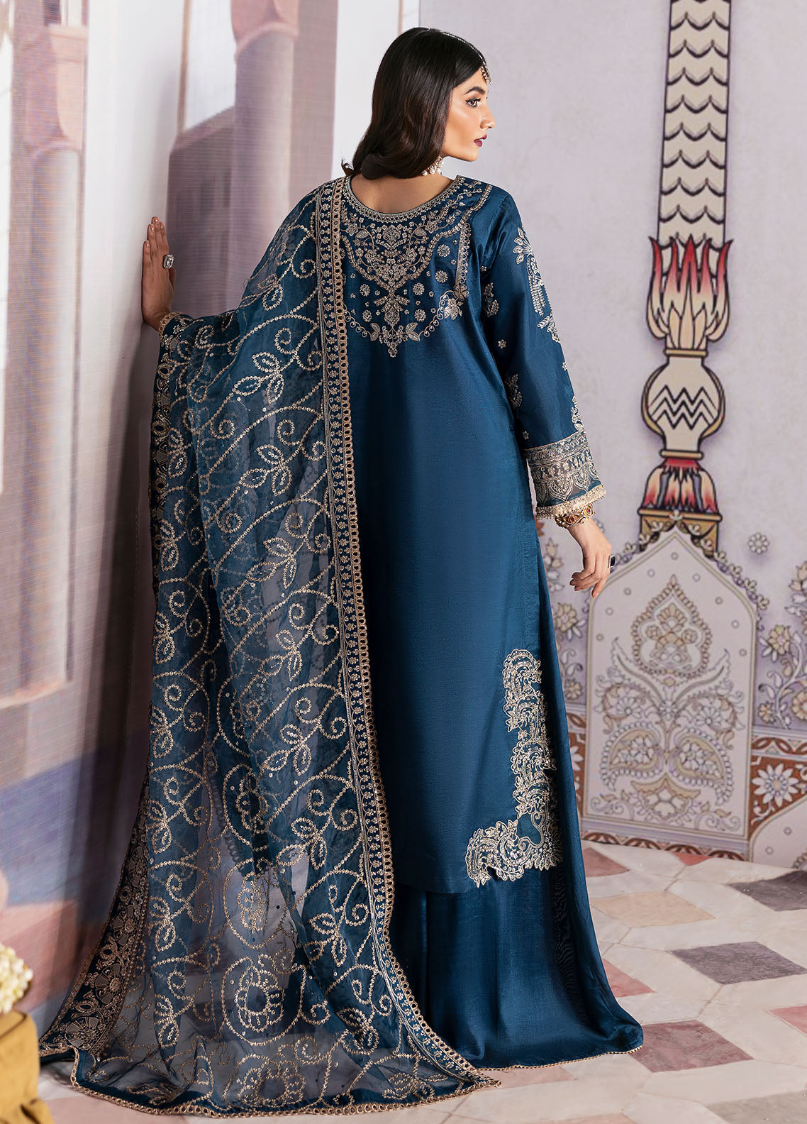 Sahane | There She Glows  | TSG-04 Azure - There She Glows by Sahane - Designer Dress - Type: Ladies Clothes - Available at Libayah - 100% Original