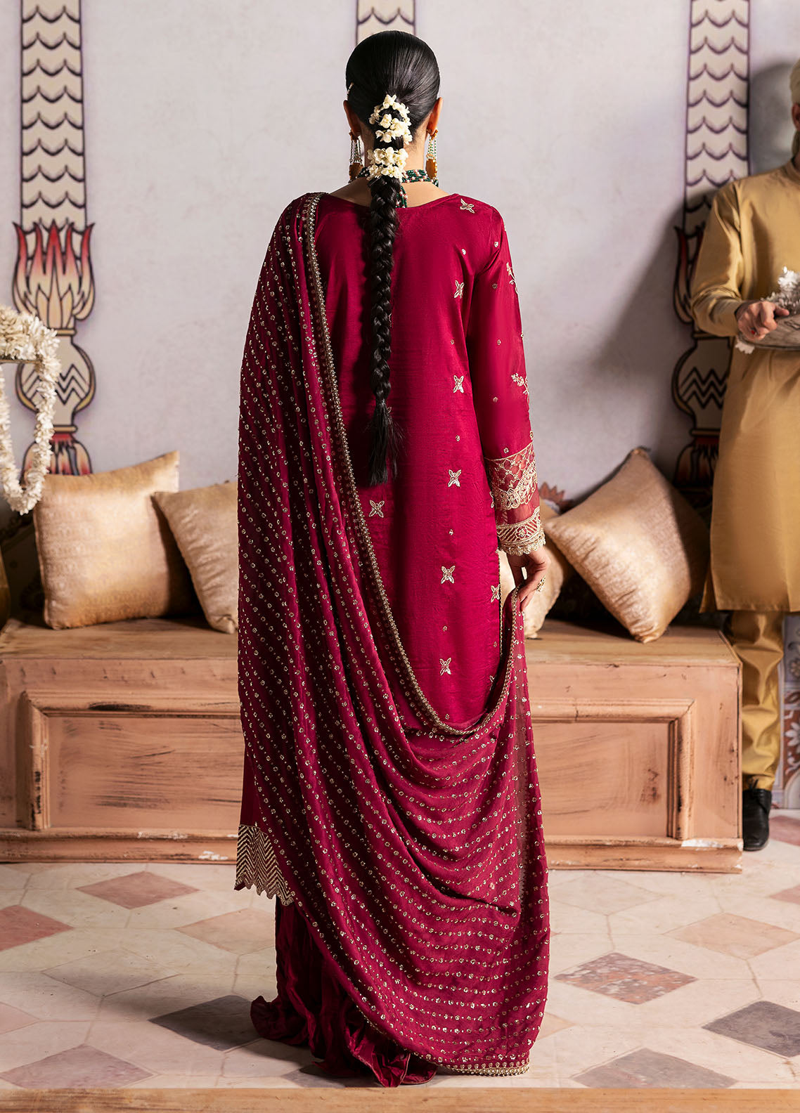 Sahane | There She Glows  | TSG-07 Merlot by Sahane - Designer Dress - Type: Ladies Clothes - Available at Libayah - 100% Original