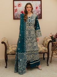 Mahnur | Allenura Luxury Lawn 24 | TUSCANY by Mahnur - Designer Dress - Type: Ladies Clothes - Available at Libayah - 100% Original