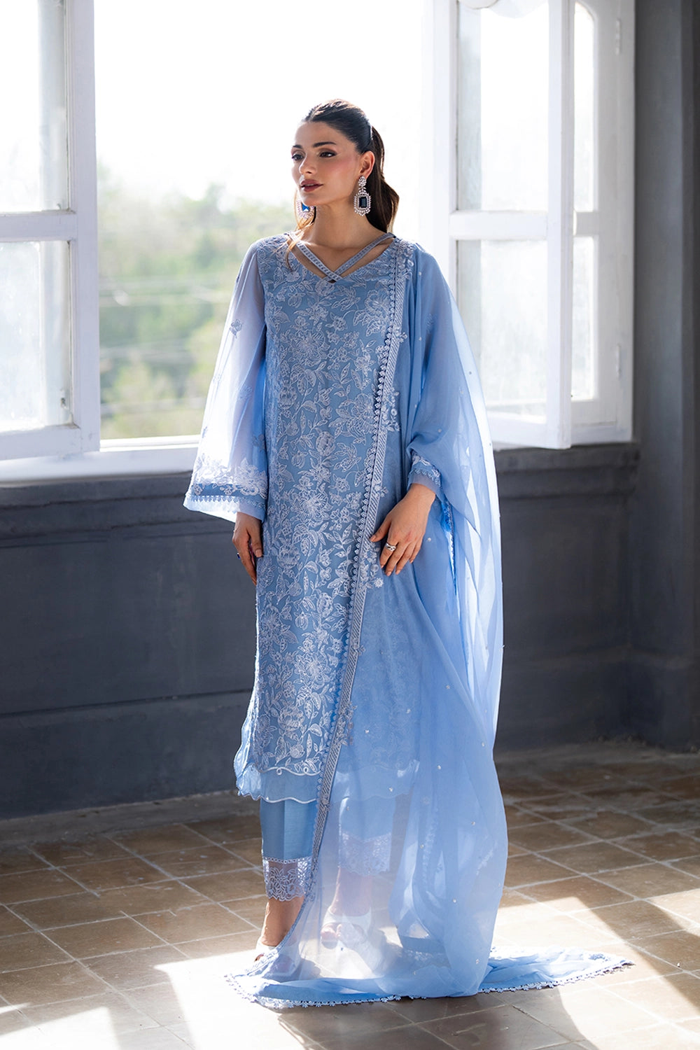 Azure | Ensembles | Twilight Ash by Azure - Designer Dress  - Type : Ladies Clothes - Available at Libayah - 100% Original 
