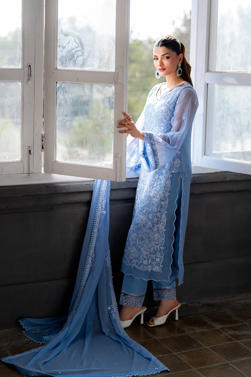 Azure | Ensembles | Twilight Ash by Azure - Designer Dress  - Type : Ladies Clothes - Available at Libayah - 100% Original 
