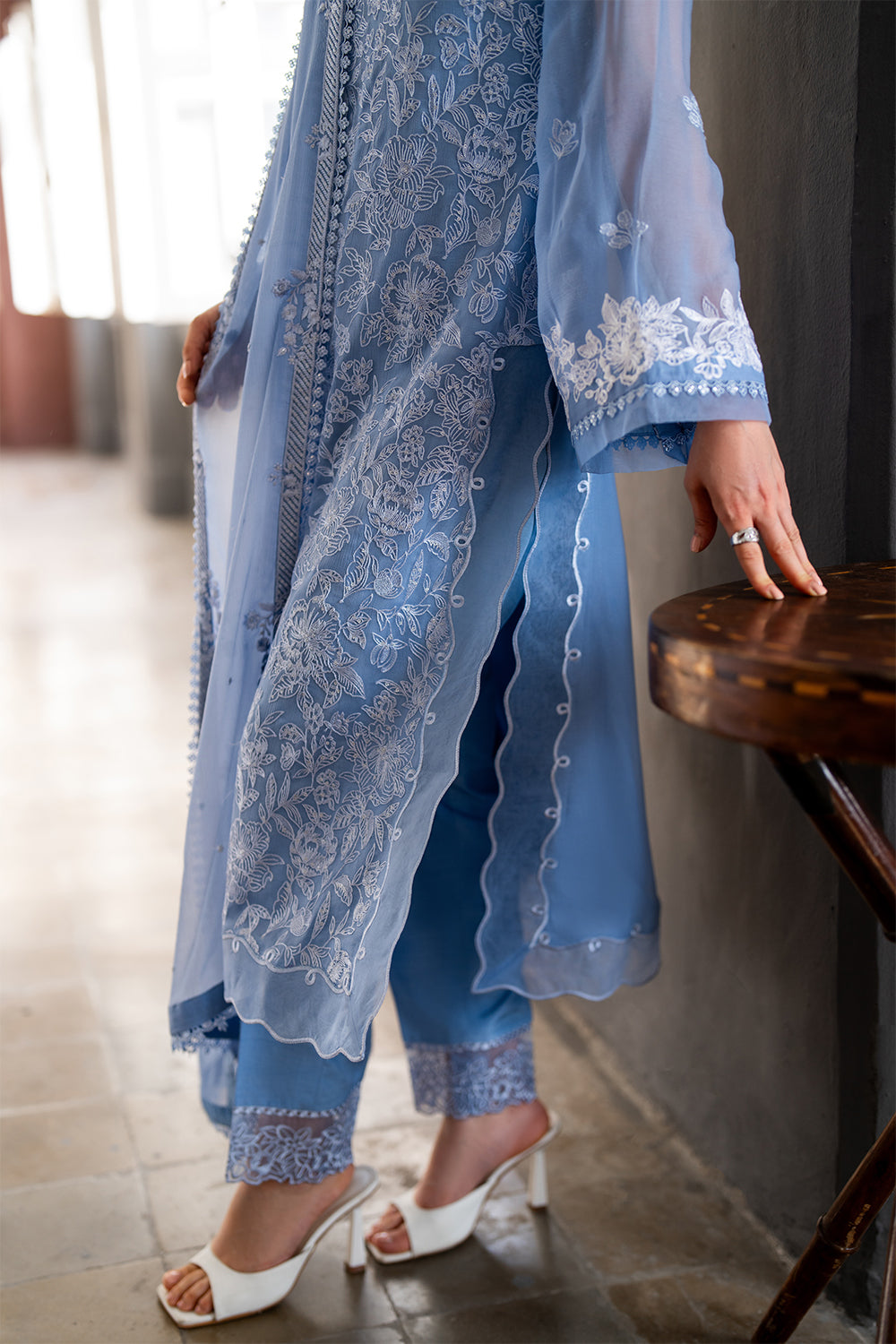 Azure | Ensembles | Twilight Ash by Azure - Designer Dress  - Type : Ladies Clothes - Available at Libayah - 100% Original 