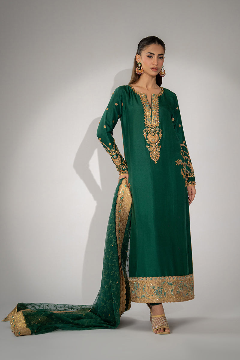Mina Hassan | Winter 25 | Miraal by Mina Hassan - Designer Dress - Type : Ladies Clothes - Available at Libayah - 100% Original 