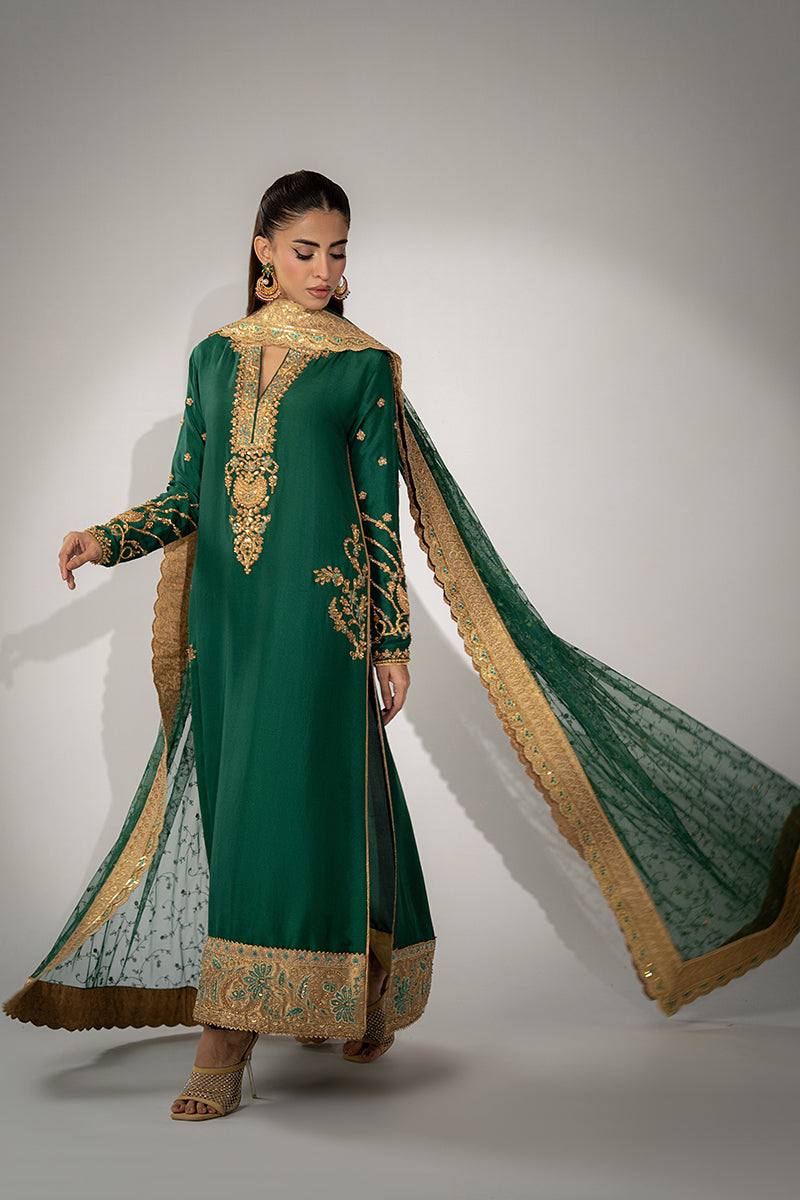 Mina Hassan | Winter 25 | Miraal by Mina Hassan - Designer Dress - Type : Ladies Clothes - Available at Libayah - 100% Original 