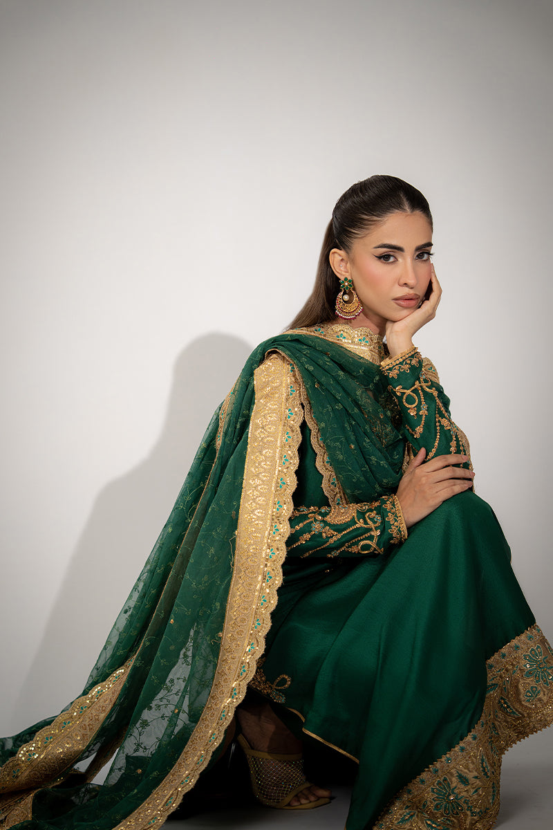 Mina Hassan | Winter 25 | Miraal by Mina Hassan - Designer Dress - Type : Ladies Clothes - Available at Libayah - 100% Original 