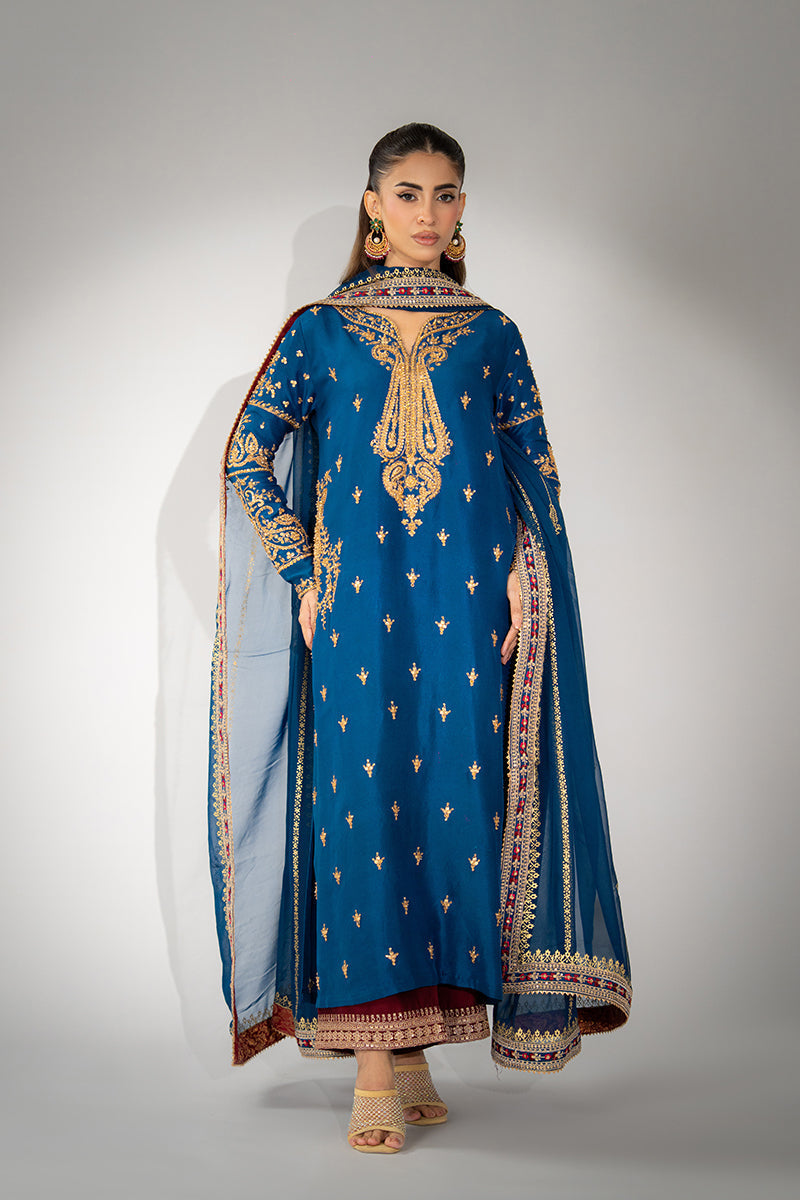 Mina Hassan | Winter 25 | Sireh by Mina Hassan - Designer Dress - Type : Ladies Clothes - Available at Libayah - 100% Original 