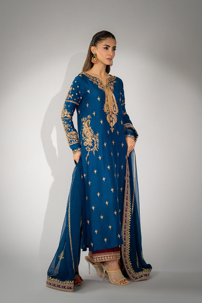 Mina Hassan | Winter 25 | Sireh by Mina Hassan - Designer Dress - Type : Ladies Clothes - Available at Libayah - 100% Original 